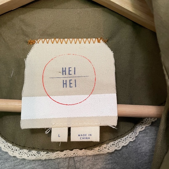 Hei Hei by Anthropologie Sequin Distressed Double Breasted Jacket - Picture 10 of 11